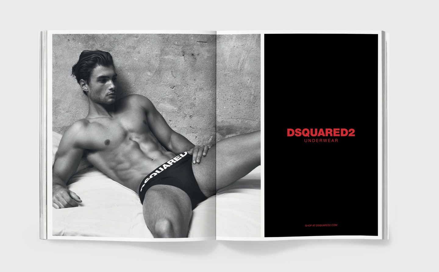 dsquared2 underwear campaign