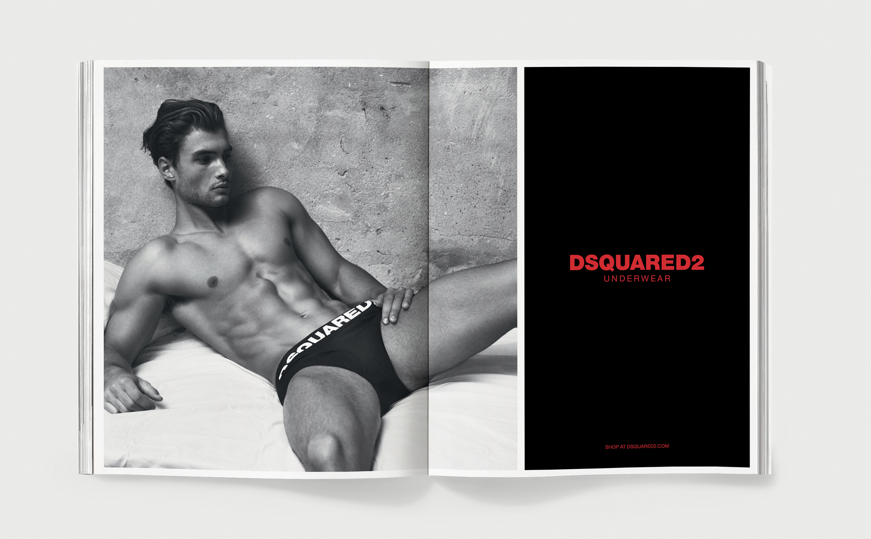 dsquared underwear campaign