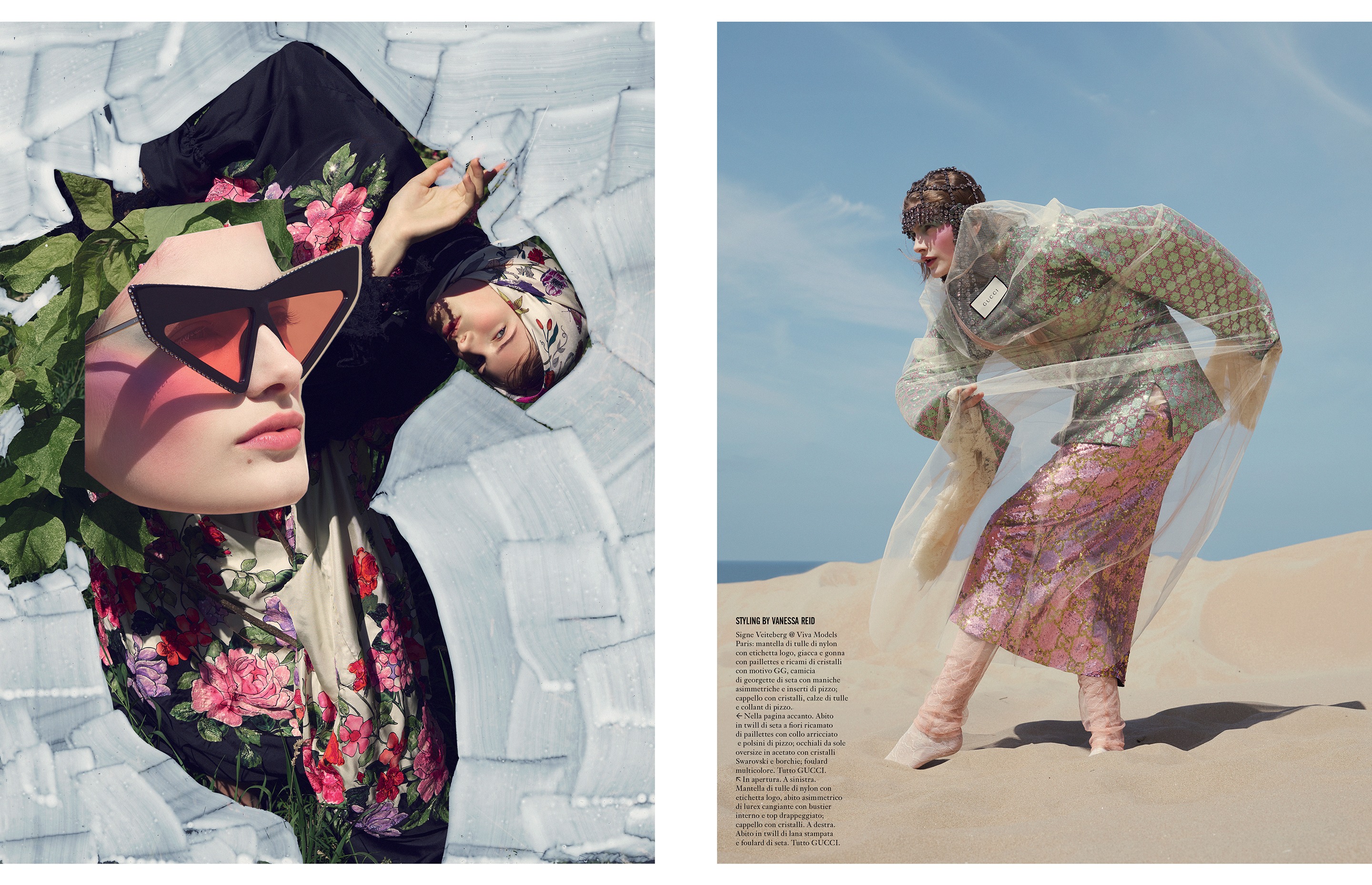 GB   Vogue Italia: September , Viviane Sassen