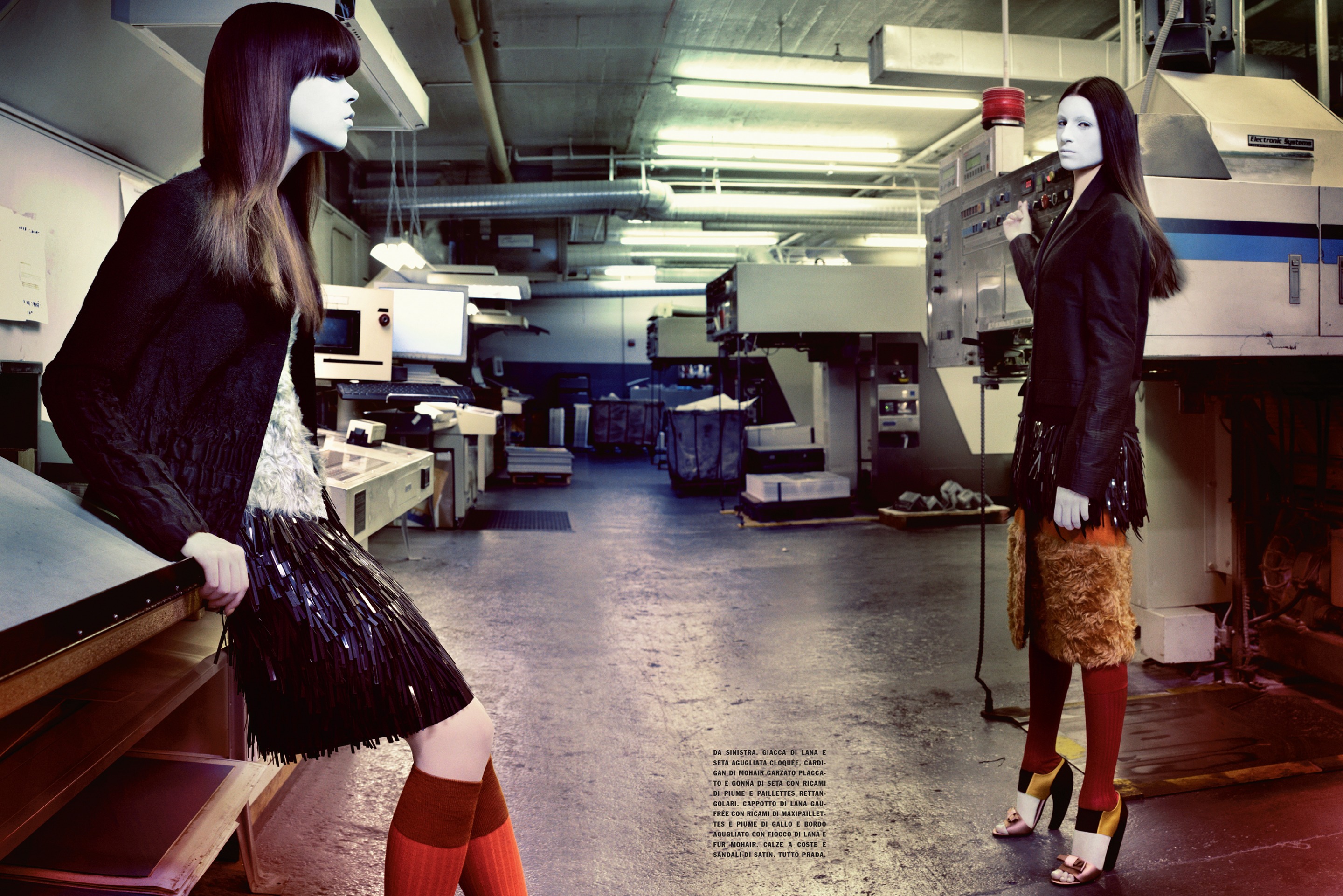 Vogue Italia September 2008 Klein, Lindbergh, Roversi