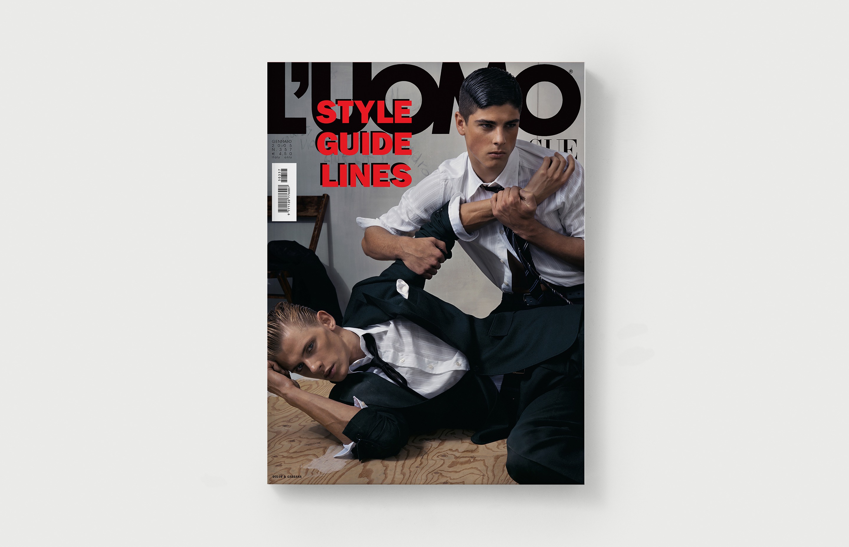 L'UOMO VOGUE 洋雑誌 ファッション雑誌 ④ L'UOMO Vogue Magazine September 1995 BRUCE WEBER Kim Rossi
